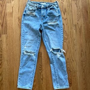 PacSun Distressed Mom Jeans